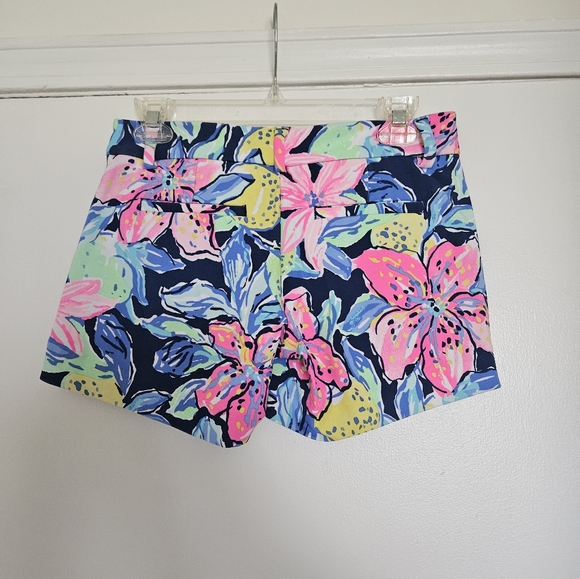 Lilly Pulitzer callahan stretch Shorts sz 0 - Picture 2 of 6